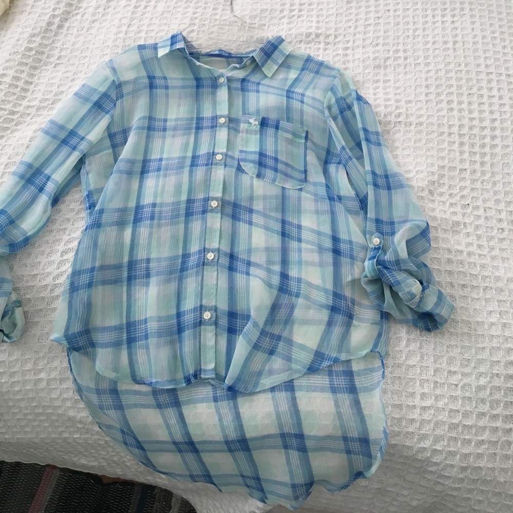 Sheer Button Down - image 1