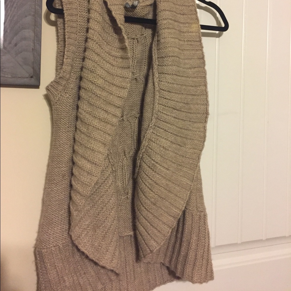 Knit vest from Charlotte Russe