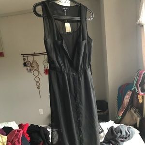 Black A&E Maxi dress