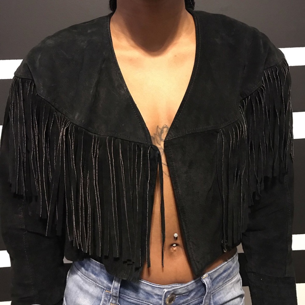 fringe jacket - Picture 2 of 3