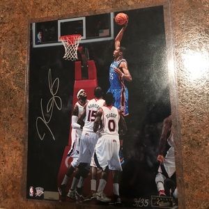 Kevin Durant signed “Extension” Panini Photo