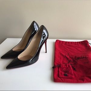 Louboutin Pigalle 100 mm, patent leather, size 39