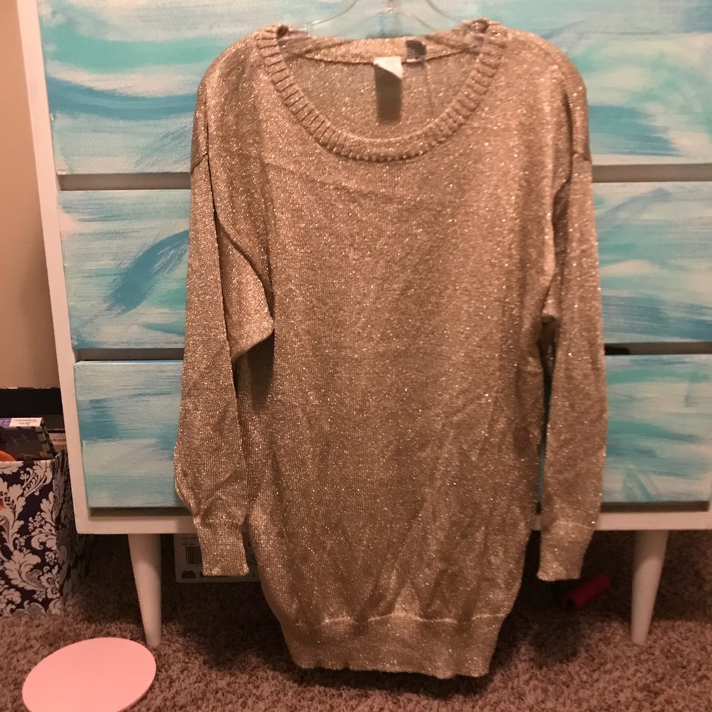 Sparkle Gold Sweater