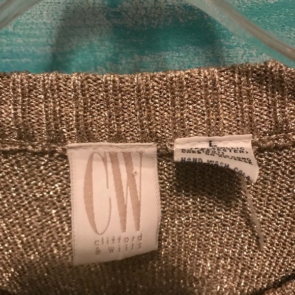 Sparkle Gold Sweater - Picture 3 of 4