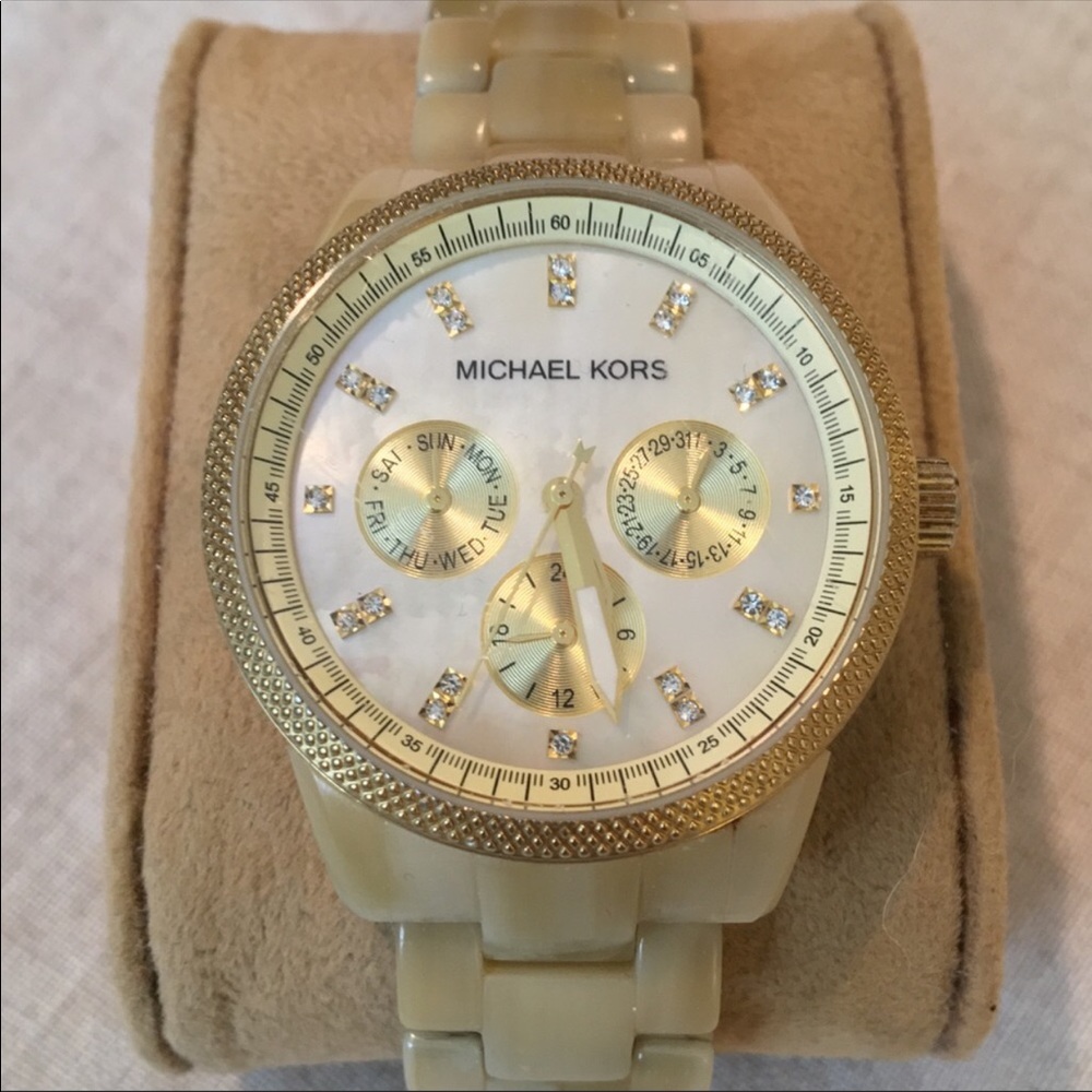 🎉Michael Kors Horn Band - Womens Watch MK 5039