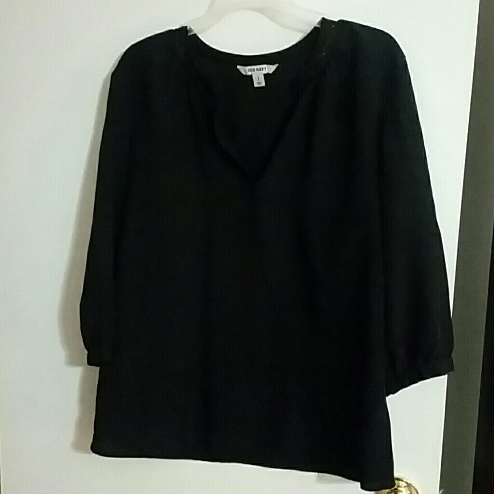 Blouse with sequin collar