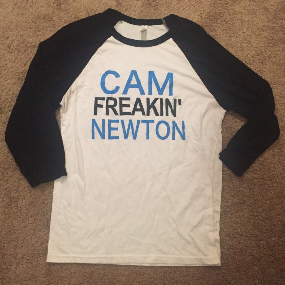Panther’s baseball tee.