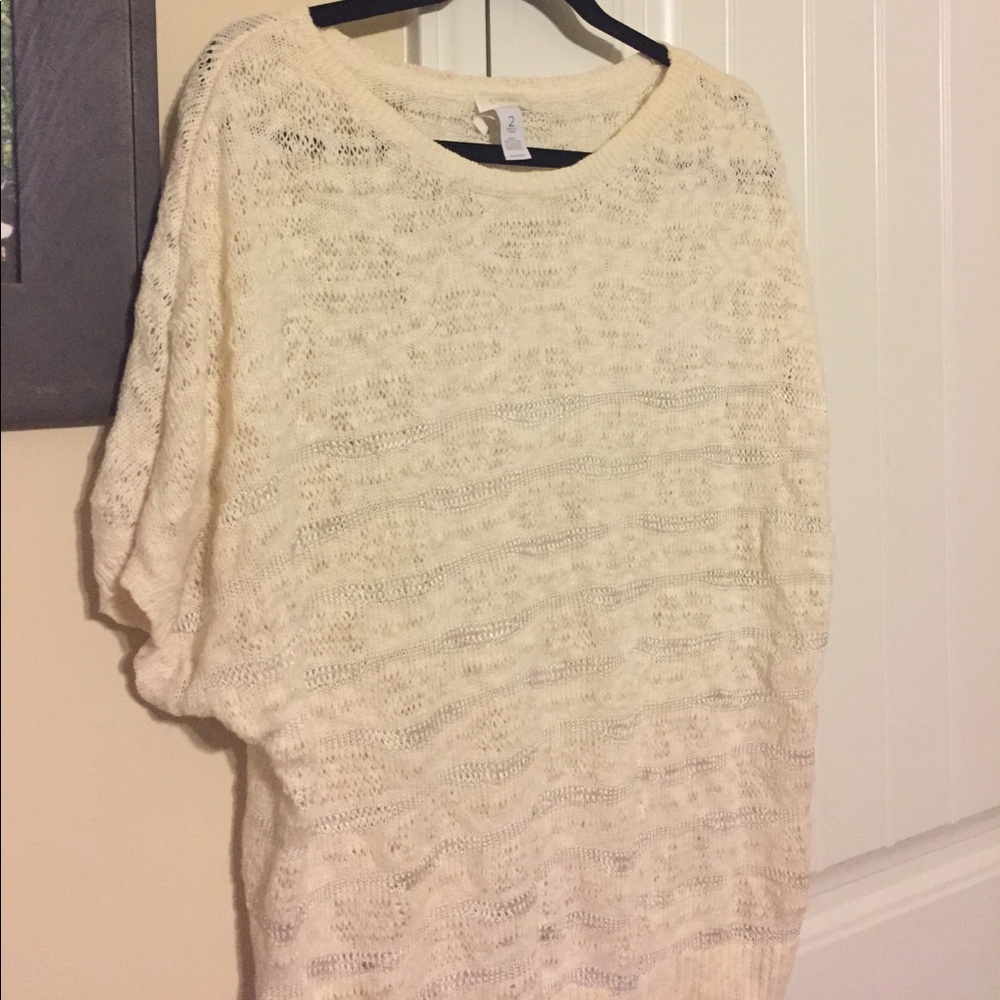 Slouchy cream sweater from Chico’s
