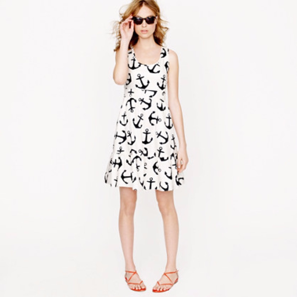 J Crew Anchor Dress