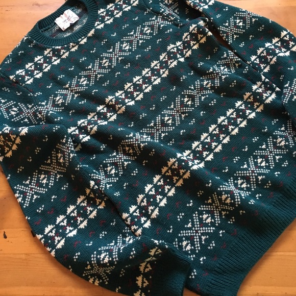 Topman Other - 🍀 Topman Green Mens Crew Sweater