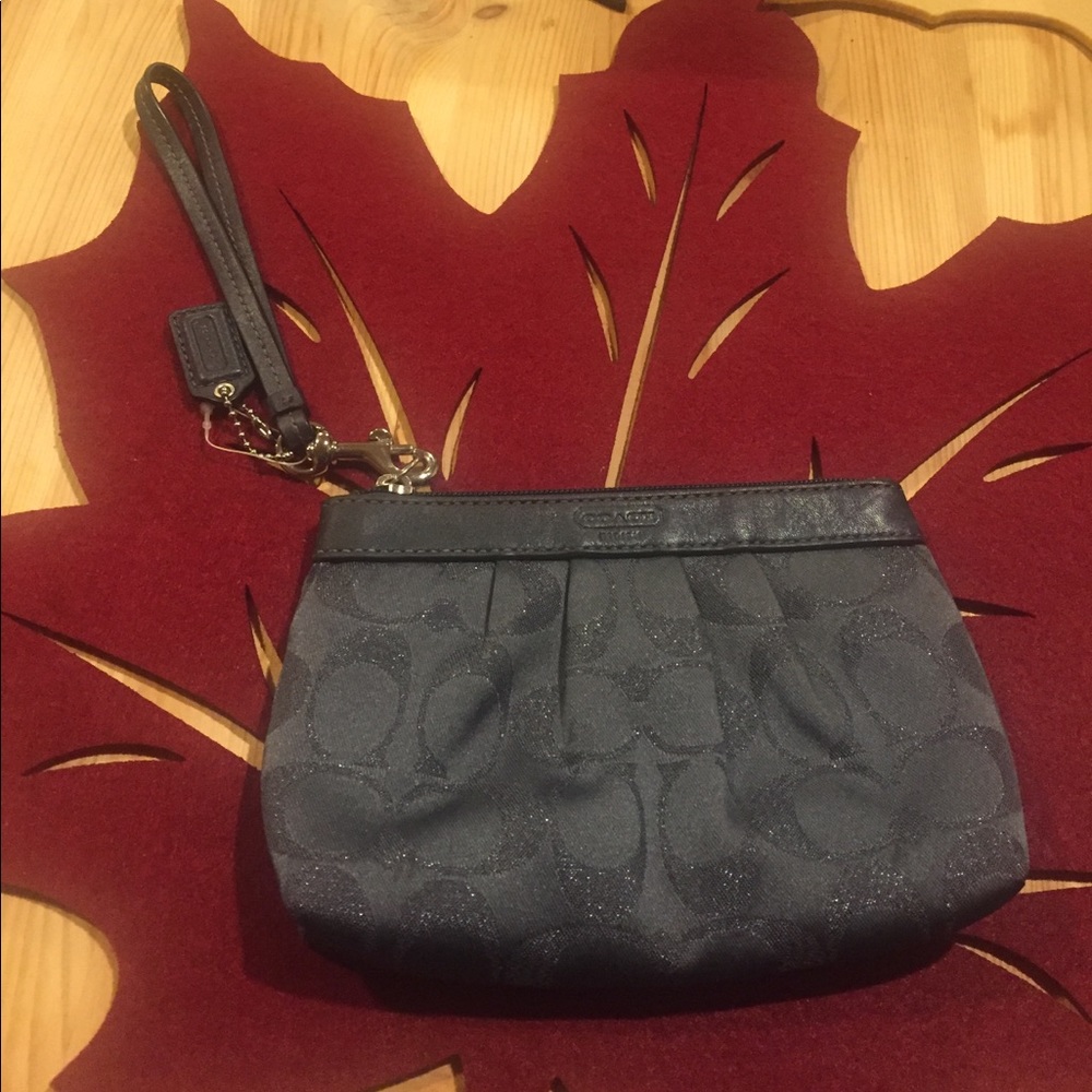 Coach Signature Wristlet