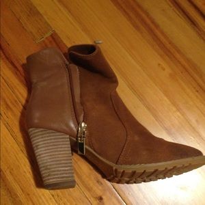 Tahari Suede and Leather Boot