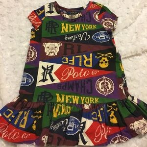 Polo short sleeve dress