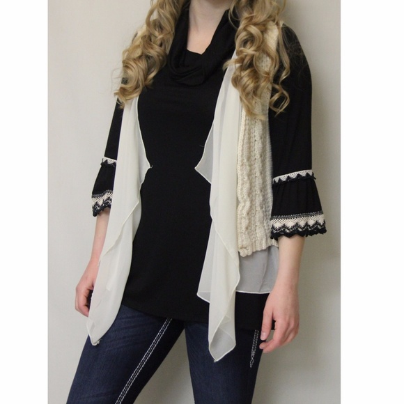 Blanca Crochet Sweater