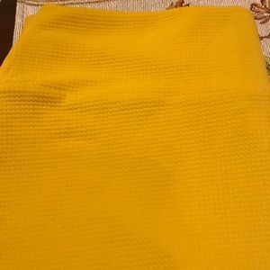Mustard Lularoe cassie skirt