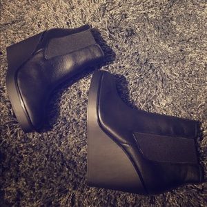 Aldo black booties