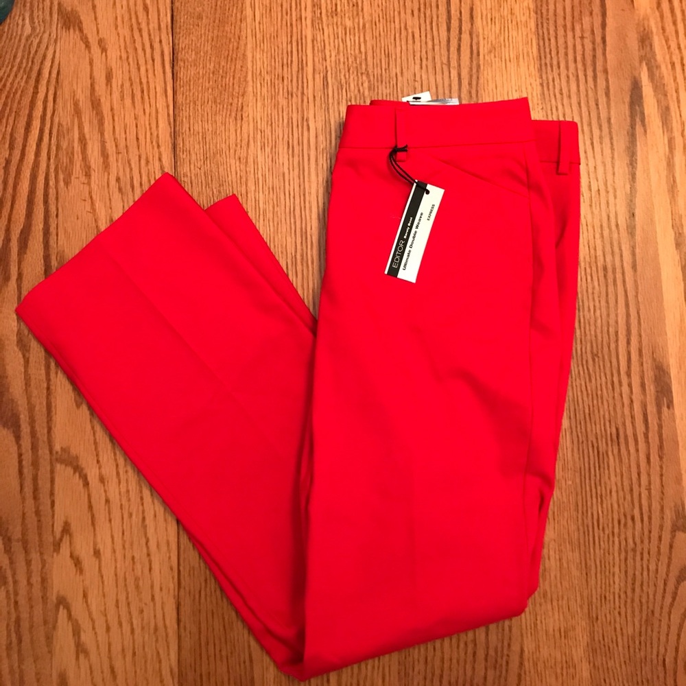 Express Red Dress Pants