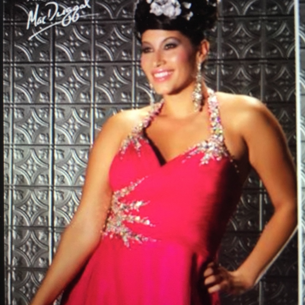 NEW Size 14W MAC Duggal Prom Dress #81609F