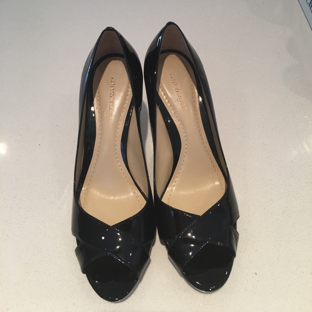 Ann Taylor Open Toe High Heels