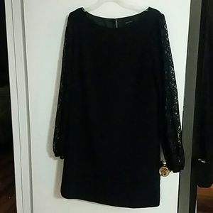 Black cocktail dress