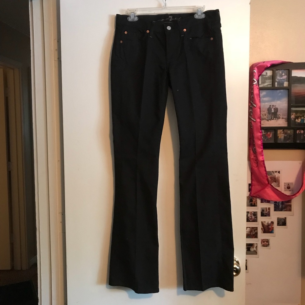 Black 7 For All Mankind Denim Jeans
