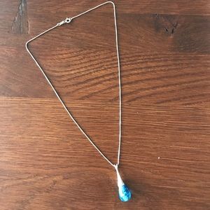 Italian Murano glass pendant necklace