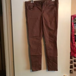 Mud Color American Eagle Jegging Pants