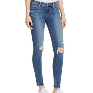 Paige Verdugo Ultra Skinny Ripped Jeans.