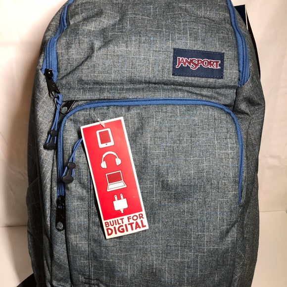 Jansport Bags Jansport Broadband Backpack In Grey Nwt Poshmark