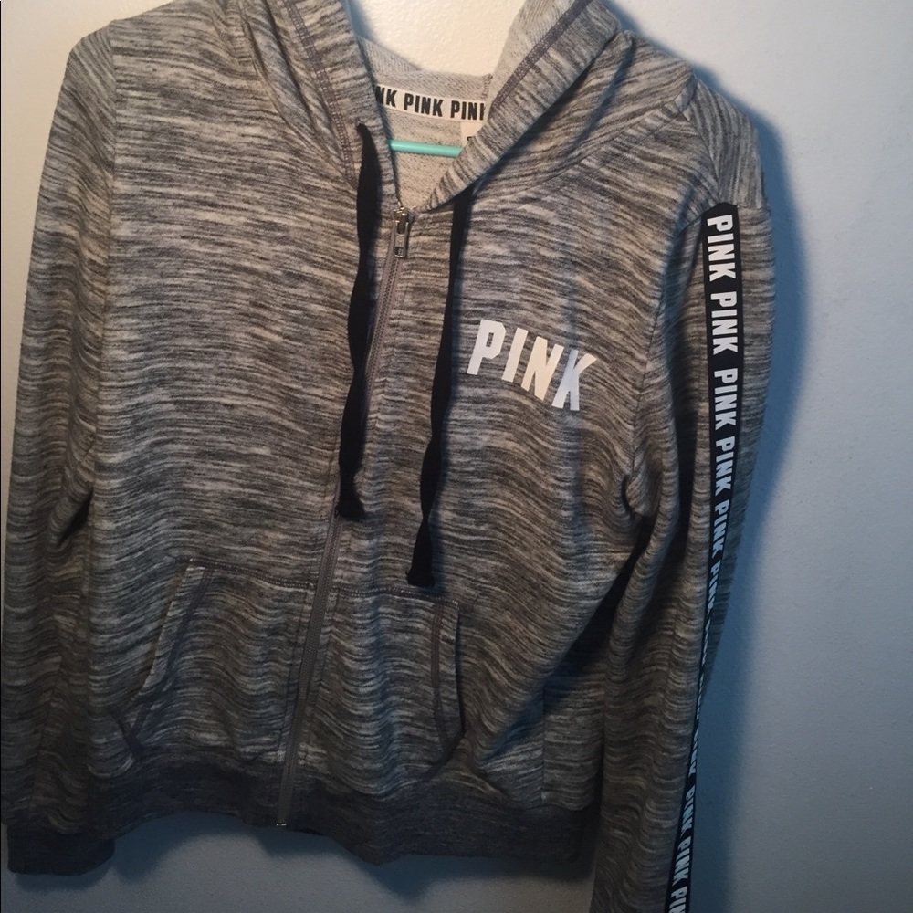 PINK full zip jacket