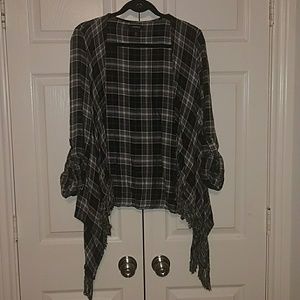 Torrid black and white plaid