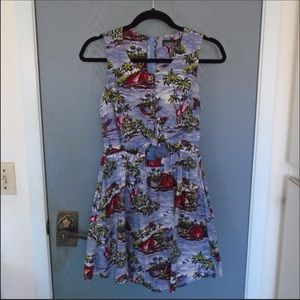 Topshop Hawaiian dress