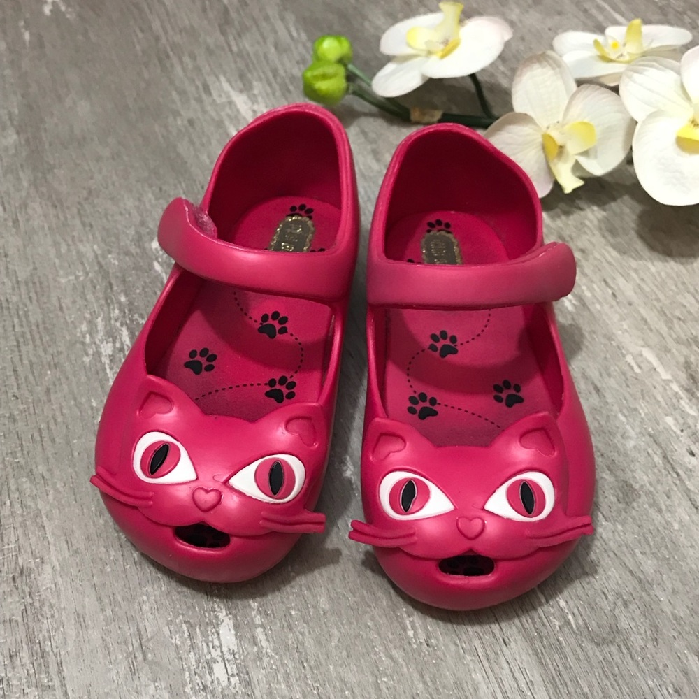 [Mini Melissa] Ultragirl Pink Kitty Shoes [7]