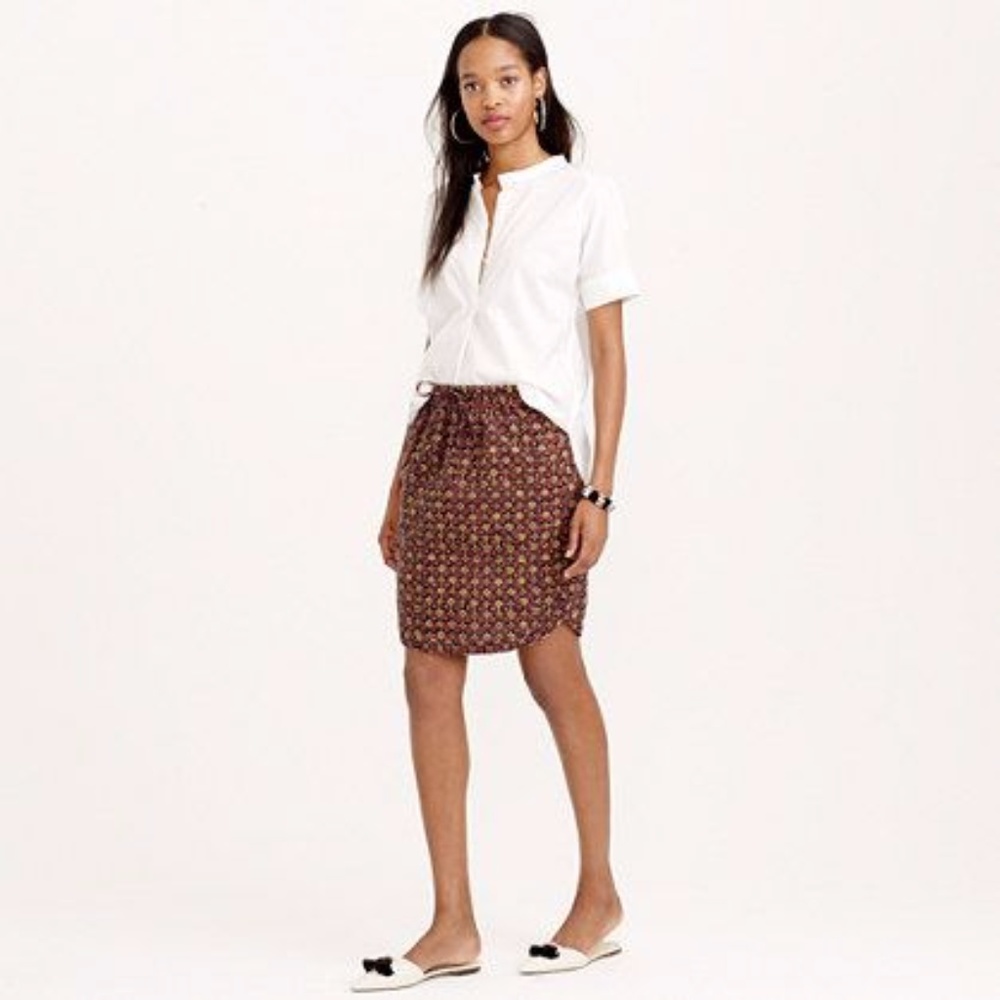 J Crew pull on skirt