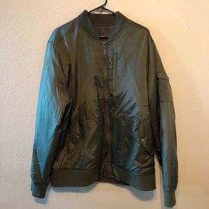 FiveFour Green Bomber Jacket