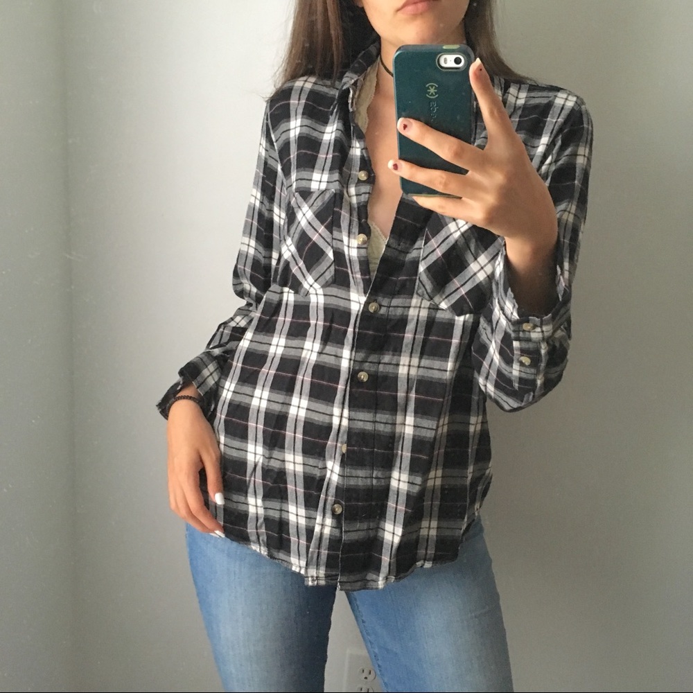 • SOLD • Fall Plaid Shirt