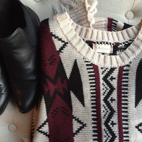 Altar'd State Aztec Poncho - Picture 2 of 3