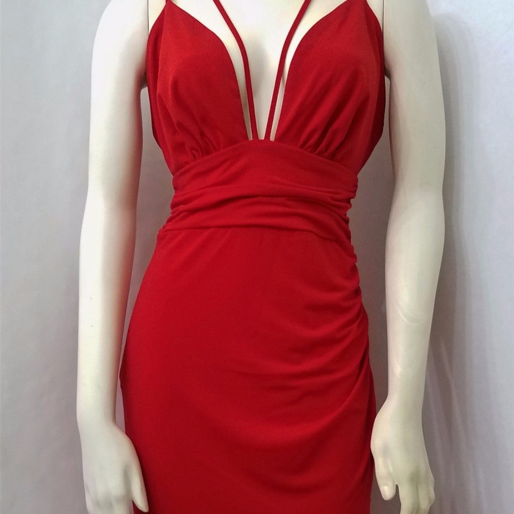 Bebe Miranda tulip dress NWT