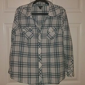 Torrid plaid shirt