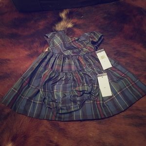 Ralph Lauren Royal Green Dress