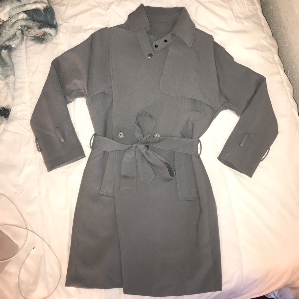 Gray Trench Coat