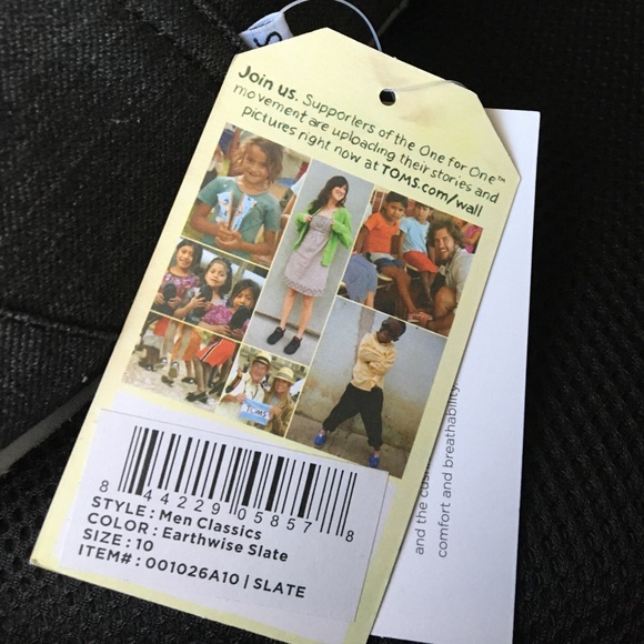 Toms Classic Shoes / Men /Vegan - Picture 2 of 5