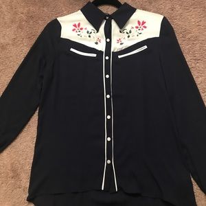 Western blouse