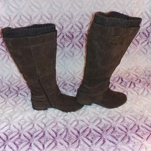 💥SALE💥 Tall Brown Flat Boots