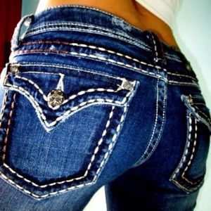 Miss Me bootcut distressed jeans