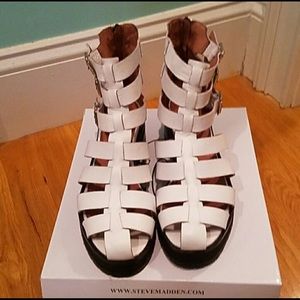 Topshop leather gladiators