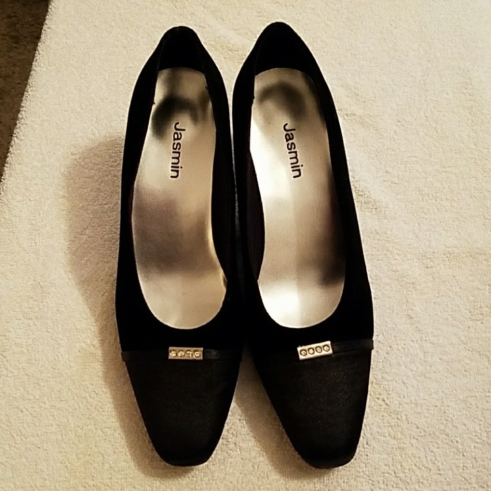 Jasmin suede and cloth shoes ladies shoes new