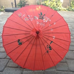 Red Chinese Umbrella
