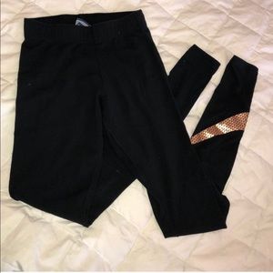 Nike Leggings w/ Rose Gold Symbol