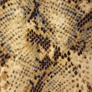 Gold Glimmer Snakeskin Cardigan